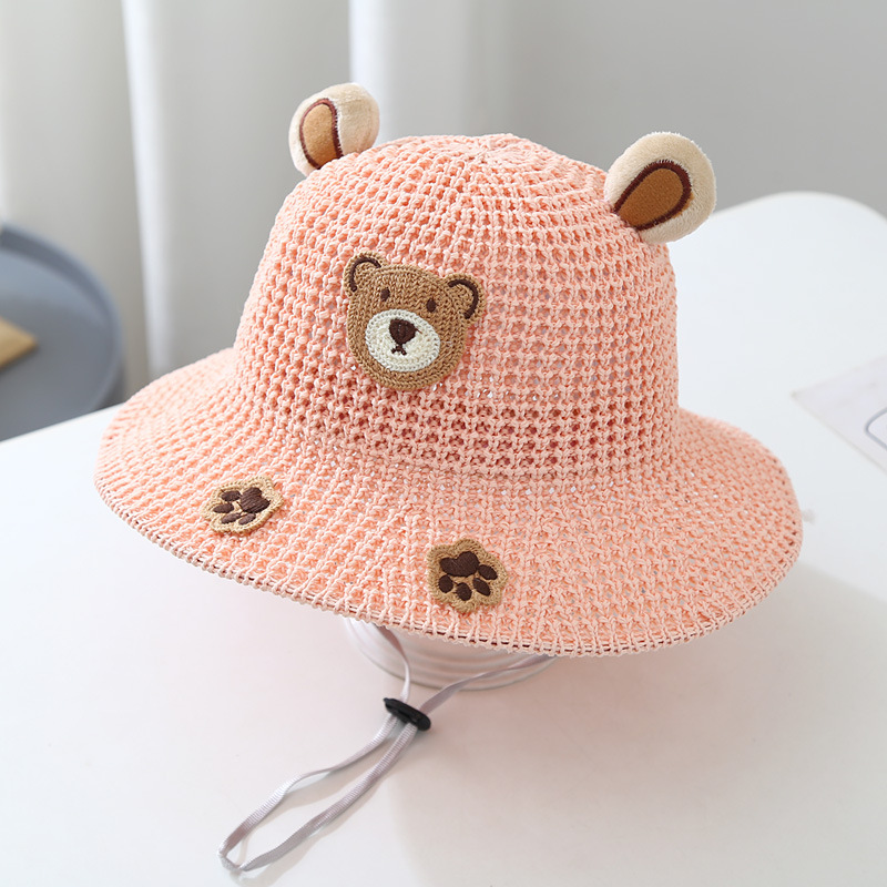 Mũ chống nắng trẻ em RG1642 kiểu bucket, vành rộng, phù hợp cho bé trai và bé gái, dùng đi chơi ngoài trời.