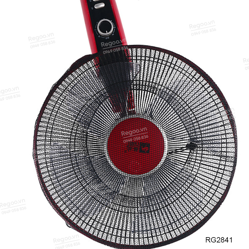 Lưới chụp quạt Regoo RG2841 set 5 chiếc, hạn chế kẹp tay và bám bụi, dùng cho quạt điện gia đình, phù hợp nhà có trẻ nhỏ.