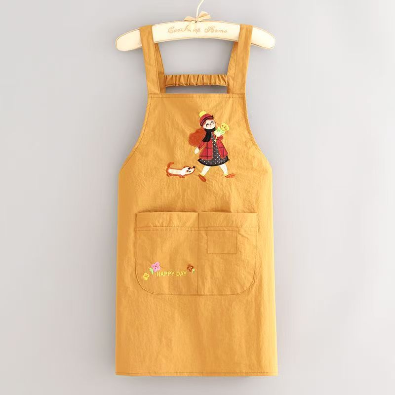 Tạp dề chống thấm Regoo RG1835 combo 2 chiếc, 1 dáng ngắn 54x68cm, 1 dáng dài 74x68cm, có túi trước tiện dùng