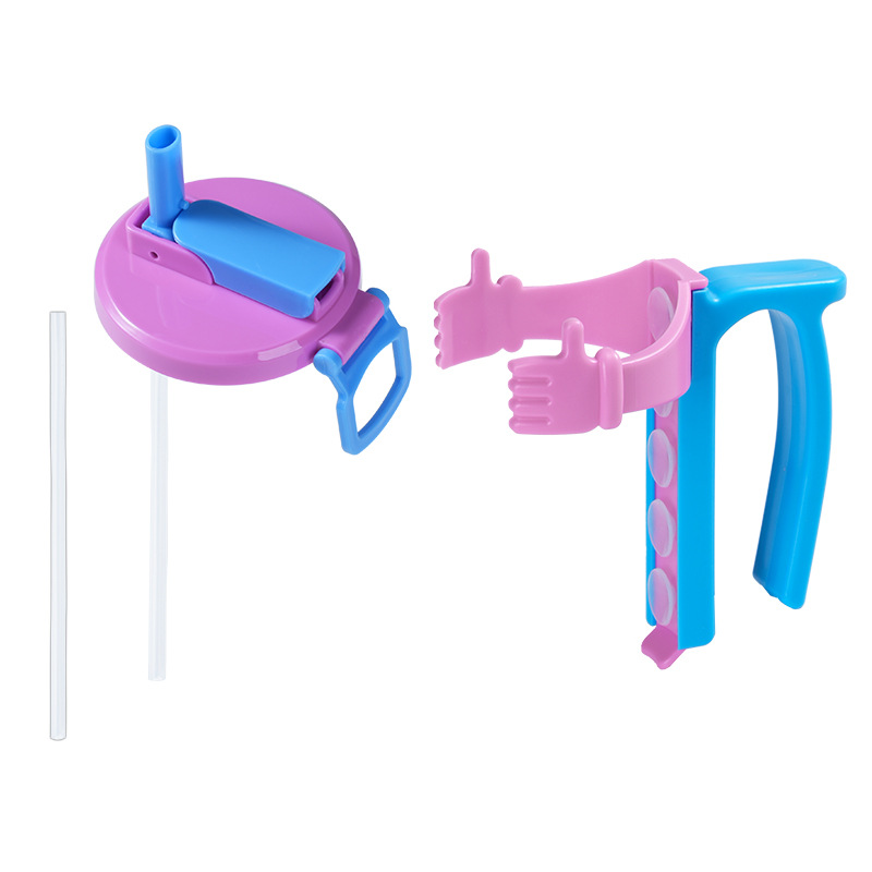 Nắp đậy lon nước Regoo RG3031, có tay cầm, giữ ống hút, nhựa PVC nhẹ dễ vệ sinh