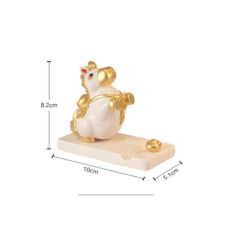 Kệ để điện thoại Regoo RG1333, resin 10 x 5,1 x 8,2 cm, decor bàn kiêm quà tặng