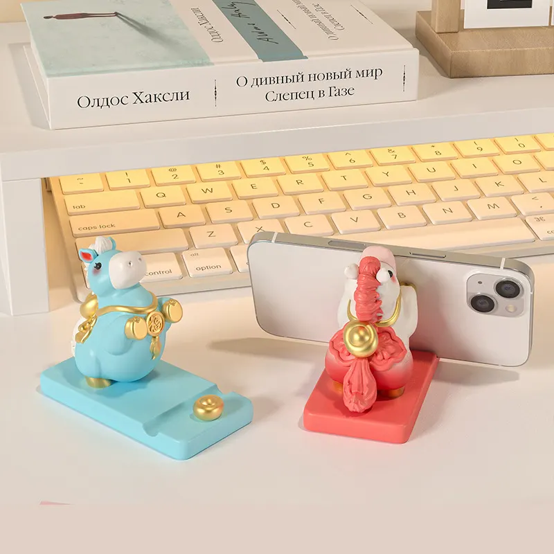 Kệ để điện thoại Regoo RG1333, resin 10 x 5,1 x 8,2 cm, decor bàn kiêm quà tặng