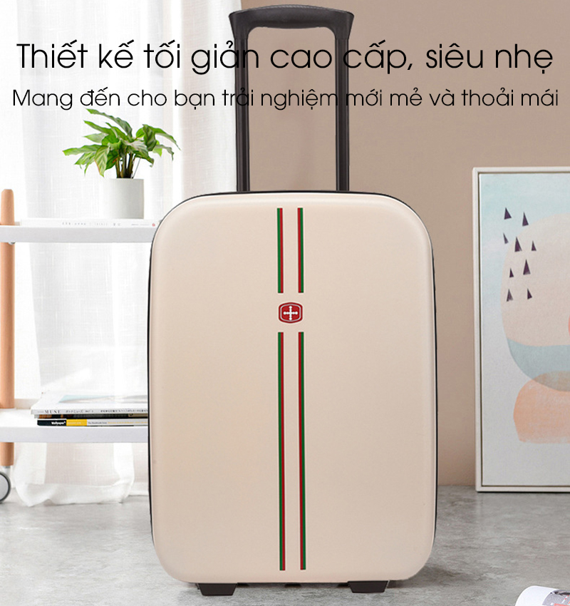 Vali du lịch gấp gọn phong cách tối giản phù hợp cho cả nam và nữ - Vali gấp gọn 20 inch và 24 inch cao cấp