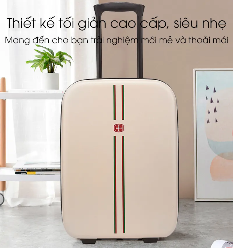Vali du lịch gấp gọn phong cách tối giản phù hợp cho cả nam và nữ RG1435 - Vali gấp gọn 20 inch và 24 inch cao cấp