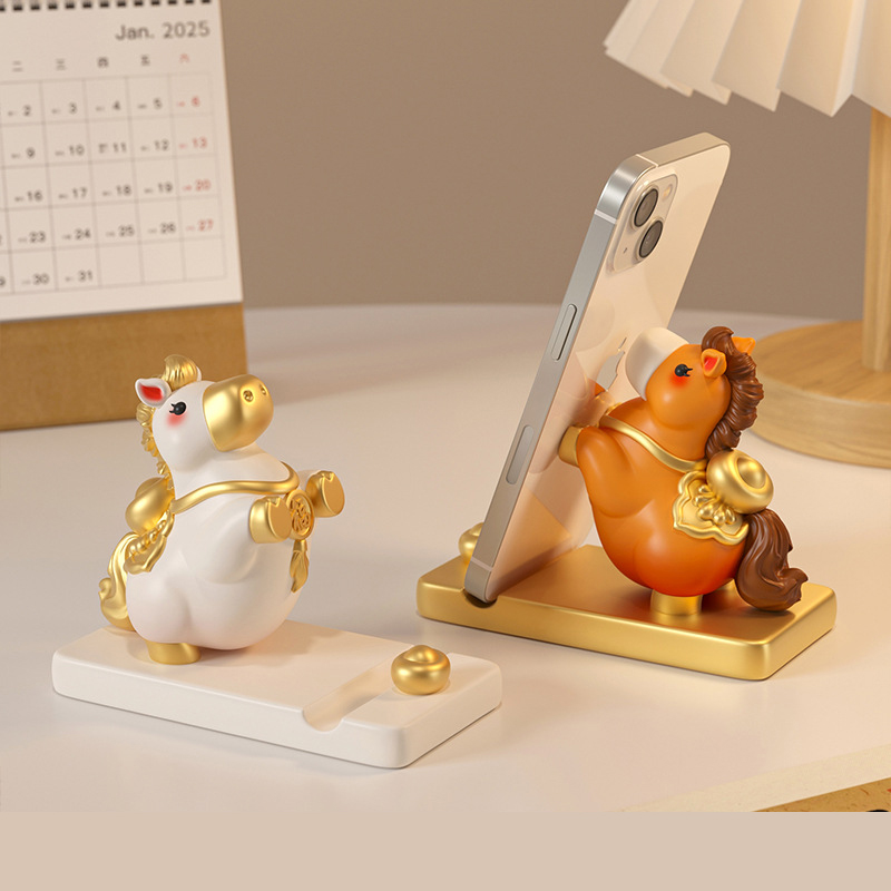 Kệ để điện thoại Regoo RG1333, resin 10 x 5,1 x 8,2 cm, decor bàn kiêm quà tặng