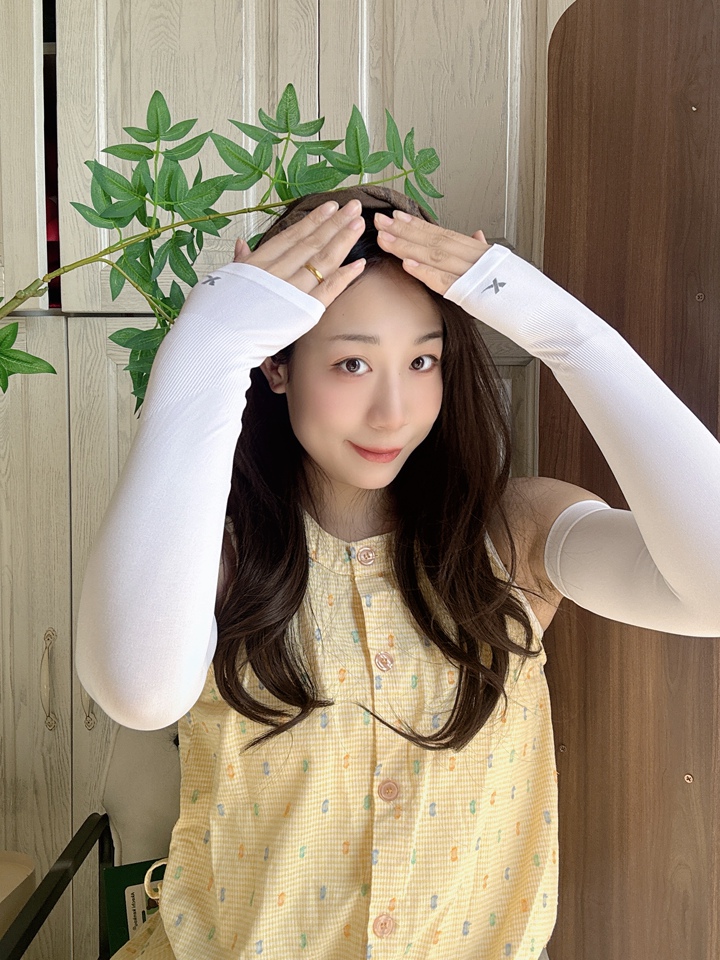 Ống tay chống nắng RG643 UPF50+ freesize, vải lụa băng mát co giãn, che phủ tay khi đi ngoài trời