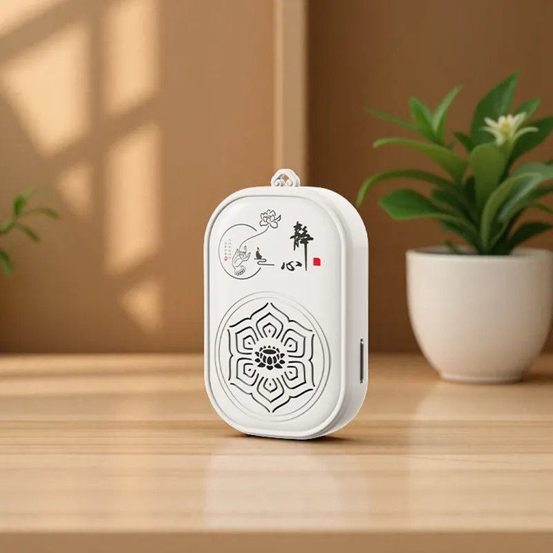 Máy nghe nhạc thiền mini đeo cổ, sẵn 46 bài, pin 300mAh, nghe khoảng 7 giờ RG1632