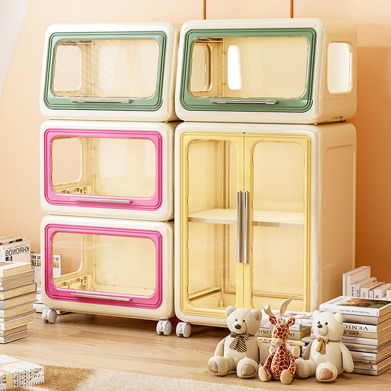 Tủ nhựa đa năng đựng đồ chơi, sách vở, đồ dùng và đồ ăn vặt cho bé - Tủ lắp ghép thông minh đa năng RG1231