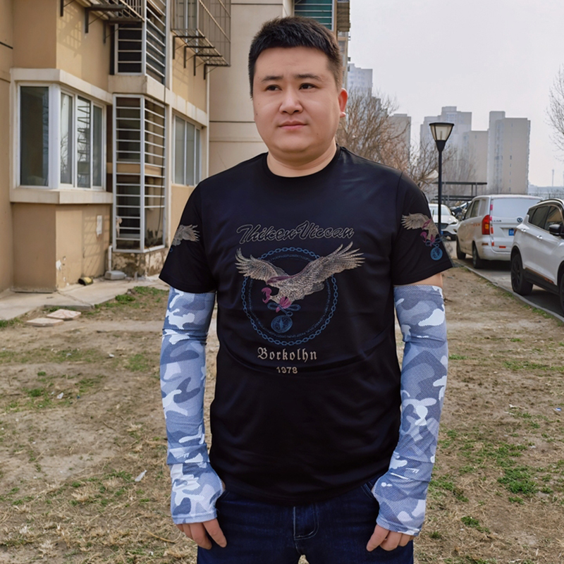 Ống tay chống nắng Regoo RG646 vải lạnh thoáng khí, dài từ 42 cm+, hỗ trợ che phủ tay khi đi ngoài trời