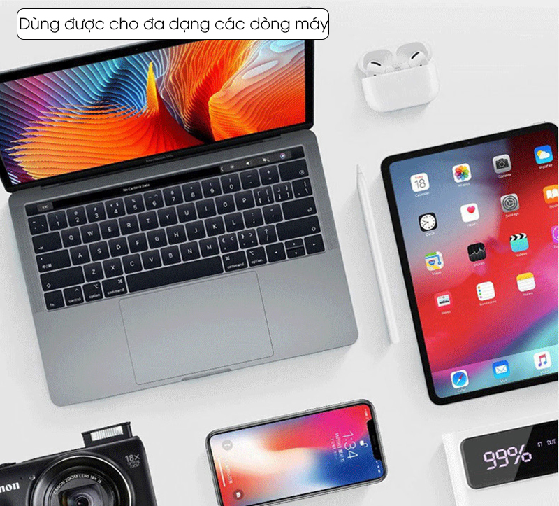 Tấm pin sạc năng lượng mặt trời gấp gọn thông minh, dùng ngoài trời để sạc thiết bị di động.