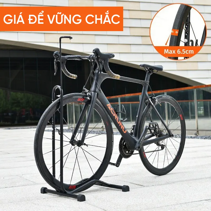 Giá đỡ xe đạp Regoo RG931, 3 trong 1, khung thép carbon, chỉnh 7 nấc, hợp xe 20-27.5 inch