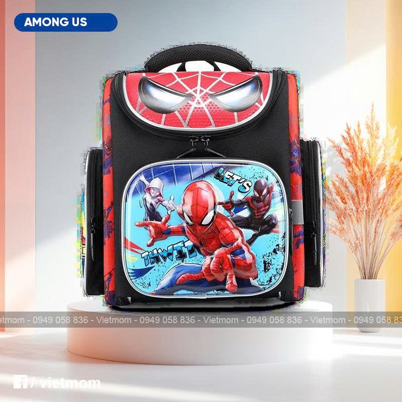 Balo chống gù tiểu học Regoo RG2042 - Balo chống gù tiểu học cho bé trai form cứng cáp loại 1 bền bỉ - Balo cho bé từ lớp 1 đến lớp 5 nhiều ngăn và chống nước