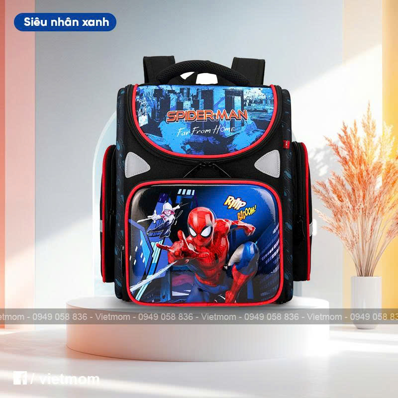 Balo chống gù tiểu học Regoo RG2042 - Balo chống gù tiểu học cho bé trai form cứng cáp loại 1 bền bỉ - Balo cho bé từ lớp 1 đến lớp 5 nhiều ngăn và chống nước